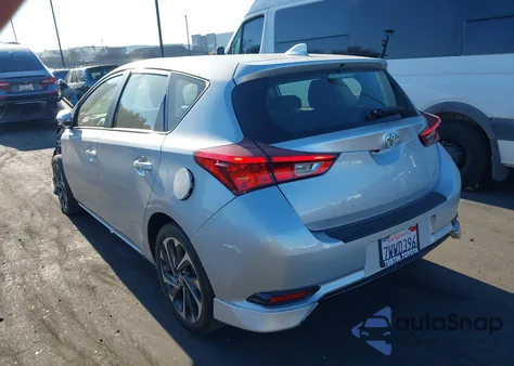 2017 Toyota Corolla Im from USA, damaged, VIN JTNKARJE0HJ537828